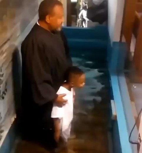 Heartwarming Child Baptism Video | Touching Moment of Faith