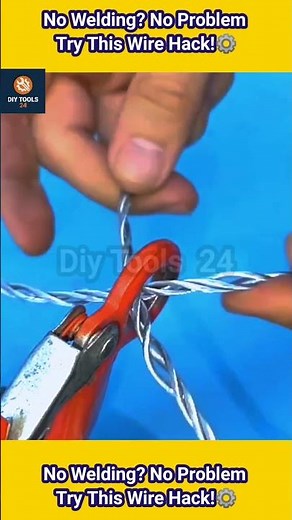 Heavy Duty Wire Twisting Tool for DIY Cable Loop Making – Ultimate Wire Rope Hack! ⚙️🛠️