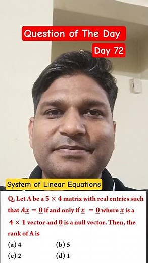System of Linear Equations | Linear Algebra | CSIR NET & GATE Maths | IFAS