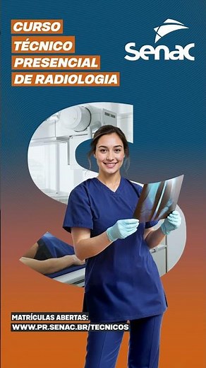#SenacPR. S de Salvar. A precisão no diagnóstico. Curso #TécnicoemRadiologia.