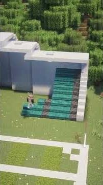 Minecraft tutorial: Football stadium #minecraft #minecraftshorts #minecraftasmr #minecraftbuilding