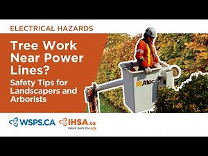 Overhead Power Line Hazards Electrical Safety for Landscapers and Arborists
