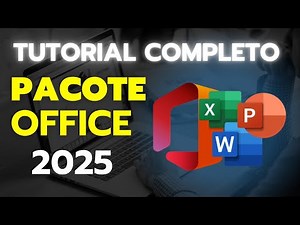 PACOTE OFFICE 365 COMPLETO - VITALÍCIO - TUTORIAL COMPLETO - COMO BAIXAR, INSTALAR E ATIVAR - 2025