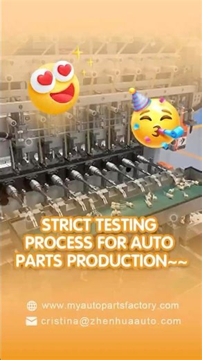 Strict testing process for auto parts production~~