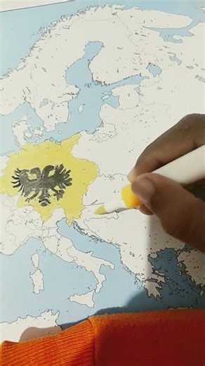 map of Europe 1700 Austria empire