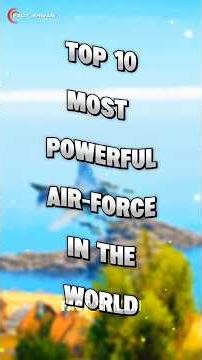 Top 10 Most Powerful Air-Force In The World 🤯 #airforce #facts #top10 #youtubeshorts #shorts
