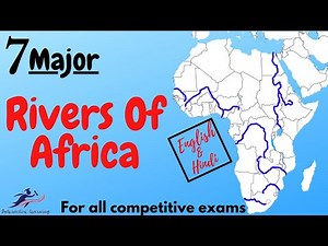 Major Rivers Of Africa (English/Hindi)