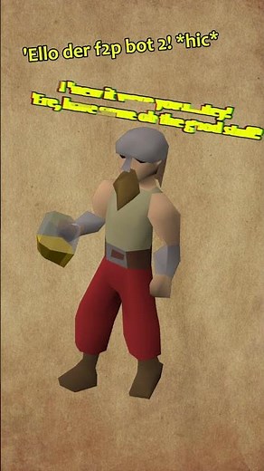 How Drunken Dwarf's Leg got his name OSRS #osrs #oldschoolrunescape #oldschoolrs