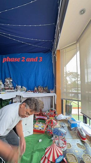 phase 2 and 3 building christmas village wonderland almost there!!! | Christmas Village Point Cook