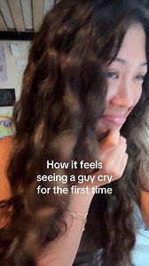 How it feels seeing a guy cry for the first time