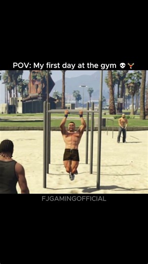 My First Day at the Gym... 😭💀 #gta5 #viral #memes