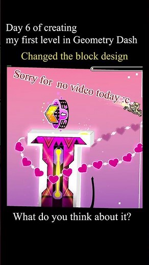 Switched Up the Block Design Style! | Geometry Dash WIP