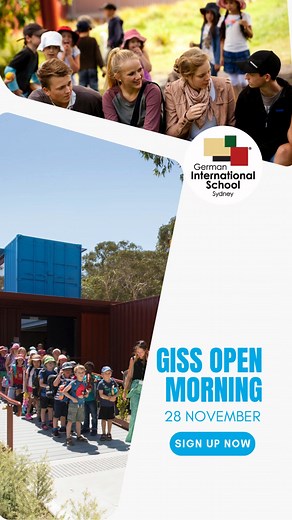 Curious minds welcome! Join us for our Open Morning on the 28th of November. Explore our classrooms and facilities, step inside our vibrant learning spaces, and see our school community in action. 📅 Book your spot today. | German International School Sydney