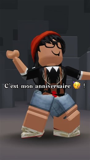 C’est mon anniversaire 🥳 #roblox #questcequejedevraischoisir