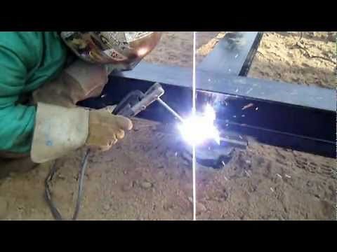 Welding Fabrication - Welding The Frame Down