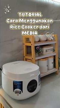 tutorial masak nasi pakai magic com midea #masaknasipraktis