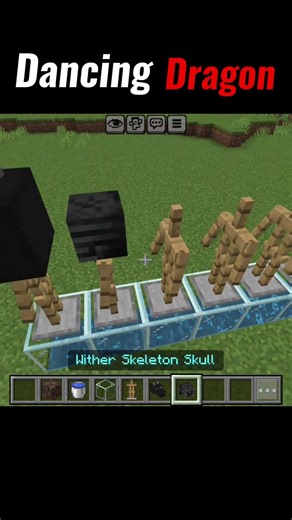 Minecraft: Easy Dancing Dragon Build Tutorial! | #minecraft #gaming