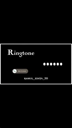 @rahul_edits_20 on Instagram: "Ringtone 🔥✅ #ringtone #explore #viralvideos #support #trendingreels #comments"