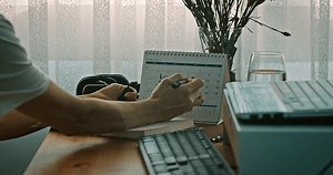 Female Marking Dates Making Plans Using Stock Footage Video (100% Royalty-free) 1104409731 | Shutterstock