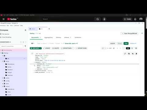 Get Start of MongoDB: Create Collection and Document
