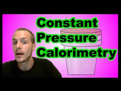 Constant Pressure Calorimetry