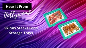 Watch Skinny Stacks Storage Trays ﹙frees up space in your fridge﹚ on Amazon Live