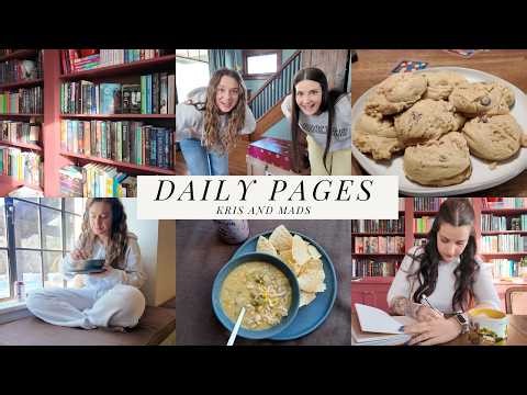 Daily pages Kris and Mads February vlog