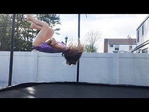 Annie's Gymnastics - Back Tuck Successes & Bloopers!
