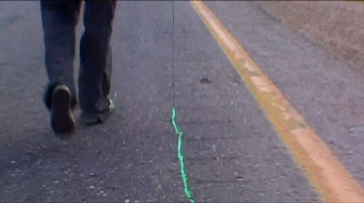 Francis Alÿs The Green Line