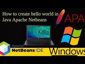 How to create hello world in Java Apache Netbeans