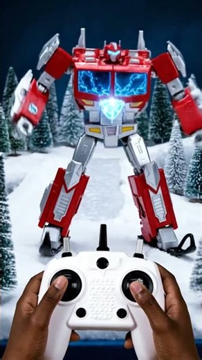 RC Snowmobile Transforms Into Arctic Ranger Bot | Winter Robot Cinematic #remotecontrolrobot