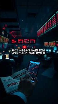 시장의 심리를 읽는 가장 단순한 투자 원칙: 환호할 때 팔고, 공포에 질릴 때 사라