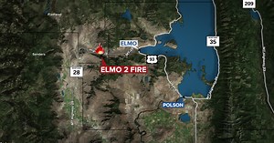 Strong winds push Elmo Fire east; some residents forced to evacuate