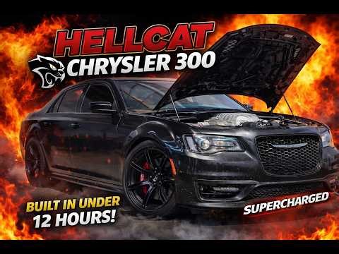 I Turned This Chrysler 300 Into a HELLCAT in ONE DAY.. *FULL BUILD*