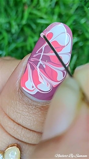 Easy Nail Art Design Without Any Tools 🏡💫 #shorts #youtubeshorts #nailart #naildesign #nailart2026