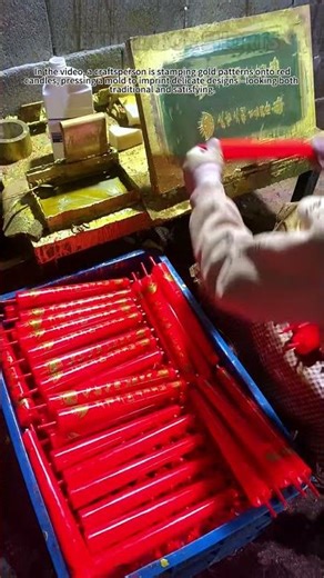 Candle Stamping Hack: Add Traditional Gold Patterns!