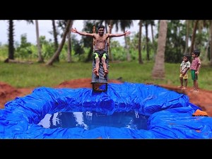 Swimming Pool Making | Homemade Swimming pool Making | Mr.suncity...