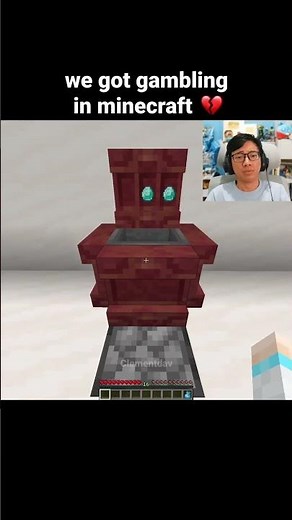Minecraft Gambling Moment