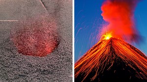 Watch a DIY Chemist Recreate the Conditions of a Huge Volcano