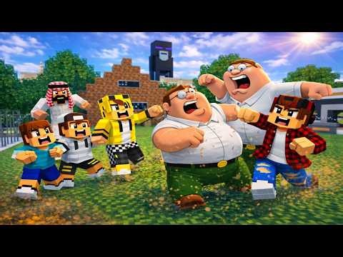 ماين كرافت لكن عركة جيجي وعبوسي وكعبول مع شخص غريب ودخلنه السجن 😨😱 #فلم_ماين_كرافت