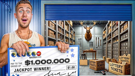 What happens when you buy a storage unit from a lottery winner