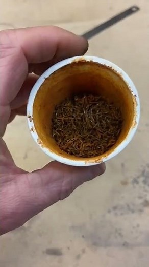 Easy DIY rust powder for craft projects