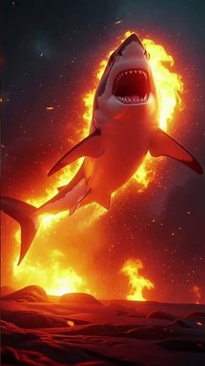 A Shark Jumped Into a Volcano: Insane 8K Visuals You Won't Believe!