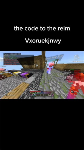 this is a good relm to play with friends make shure to read the rules when joining #mc #mincraft #relm