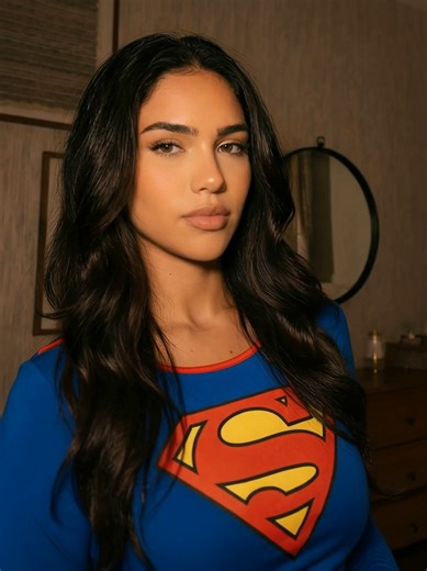 Cosplay Superwoman and Superman Outfits