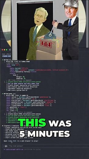 Vibe Coding an Entire Space Game in Under 5 Minutes 👾💻 with Claude Code