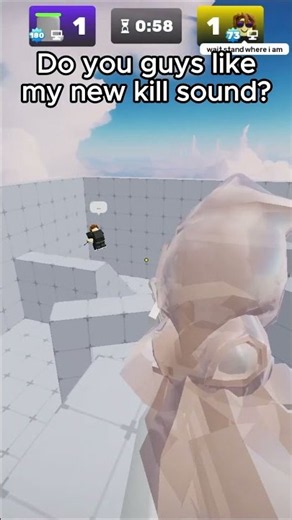 New Kill Sound 🤑💀 #roblox #rivals #robloxrivals