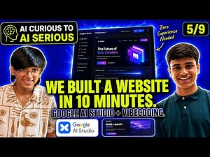 I Made a Full Website Using AI… Without Coding | Day 5/9 — #NoCodeEdition