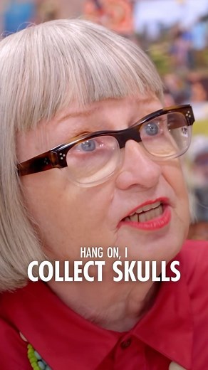 Of course Esme collects skulls 💀 #SewingBee | The Great British Sewing Bee