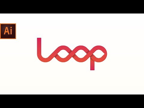 Creative Logo Design Tutorial (Loop logo) | Illustrator cc 2020